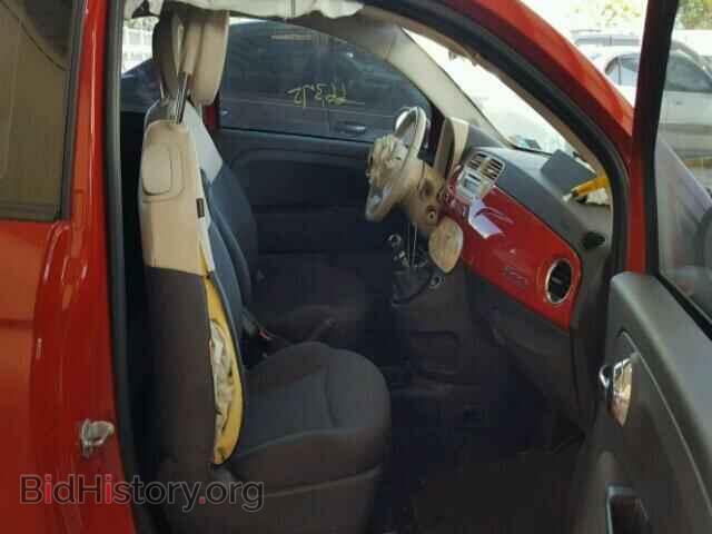 2012 FIAT 500 - VIN: 3C3CFFAR8CT370118 - Фото 5