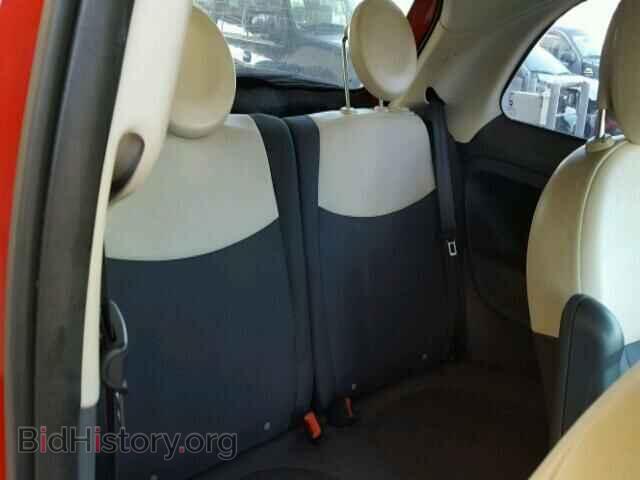 2012 FIAT 500 - VIN: 3C3CFFAR8CT370118 - Фото 6