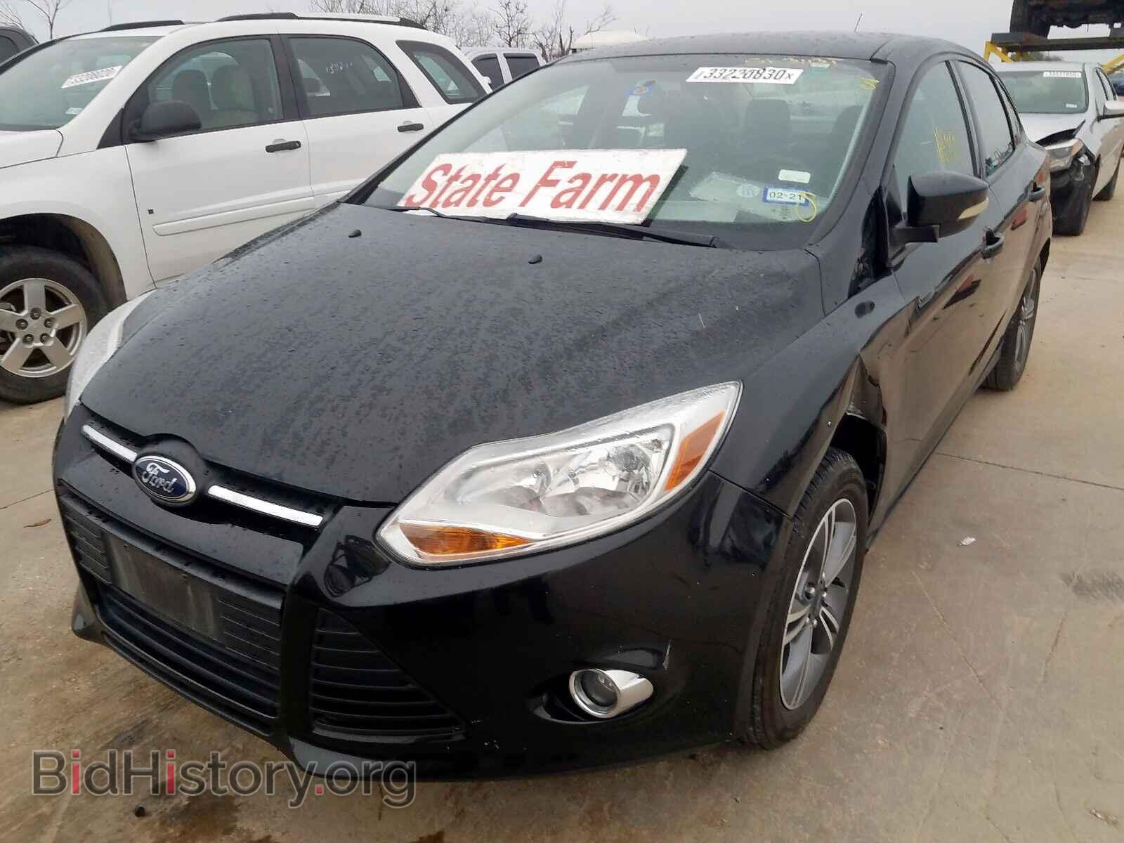 2014 FORD FOCUS - VIN: 1FADP3F21EL372675 - Фото 2