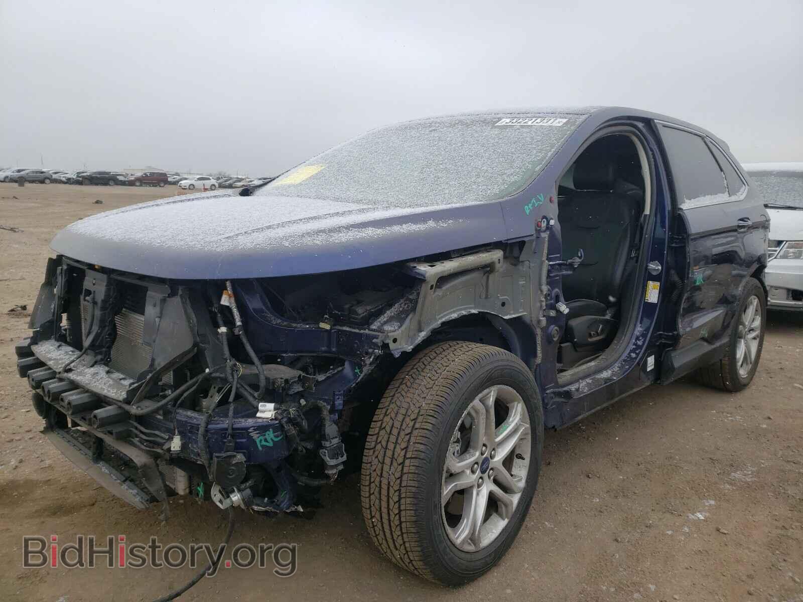 2016 FORD EDGE - VIN: 2FMPK4K85GBB42416 - Фото 2