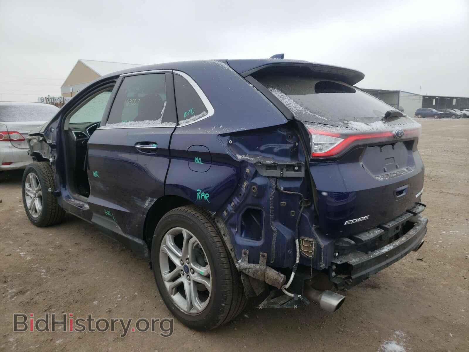 2016 FORD EDGE - VIN: 2FMPK4K85GBB42416 - Фото 3