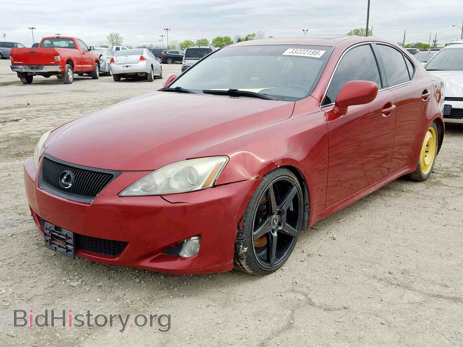 2006 LEXUS IS - VIN: JTHBE262762006551 - Фото 2