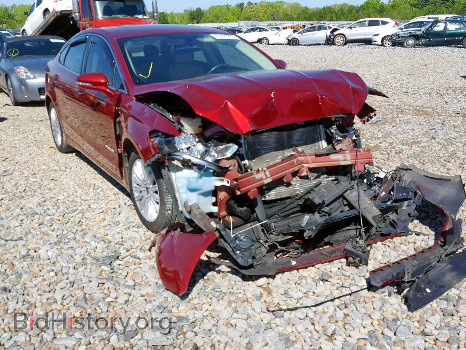 Photo 3FA6P0LU9FR256012 - FORD FUSION SE 2015
