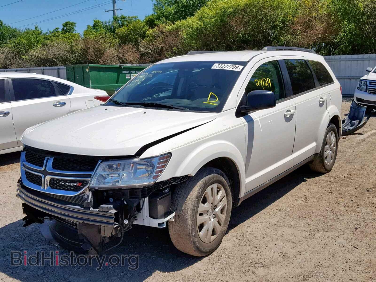 2017 DODGE JOURNEY SE - VIN: 3C4PDCAB0HT648473 - Фото 2