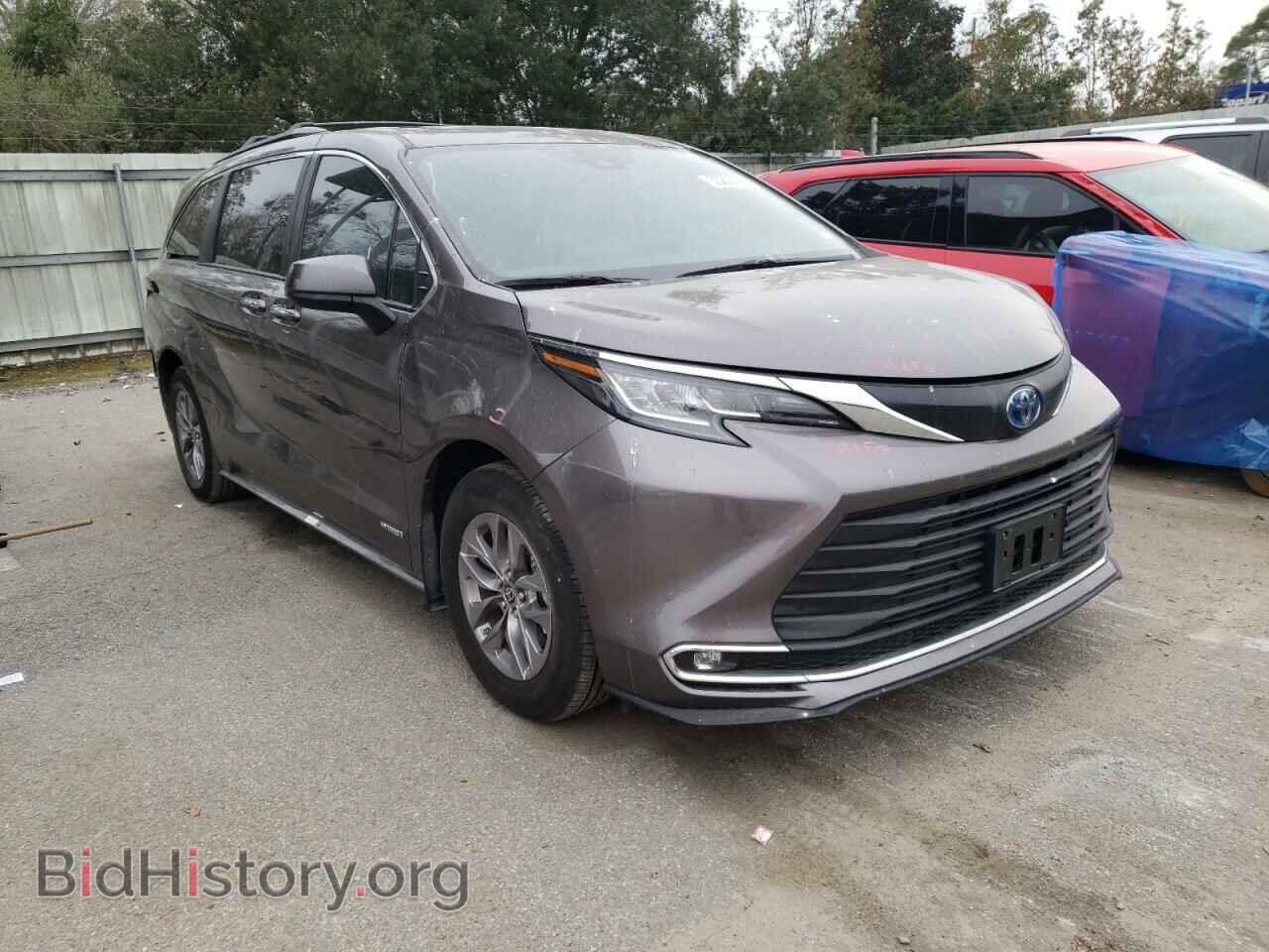 Фотография 5TDYRKEC8MS026243 - TOYOTA SIENNA 2021