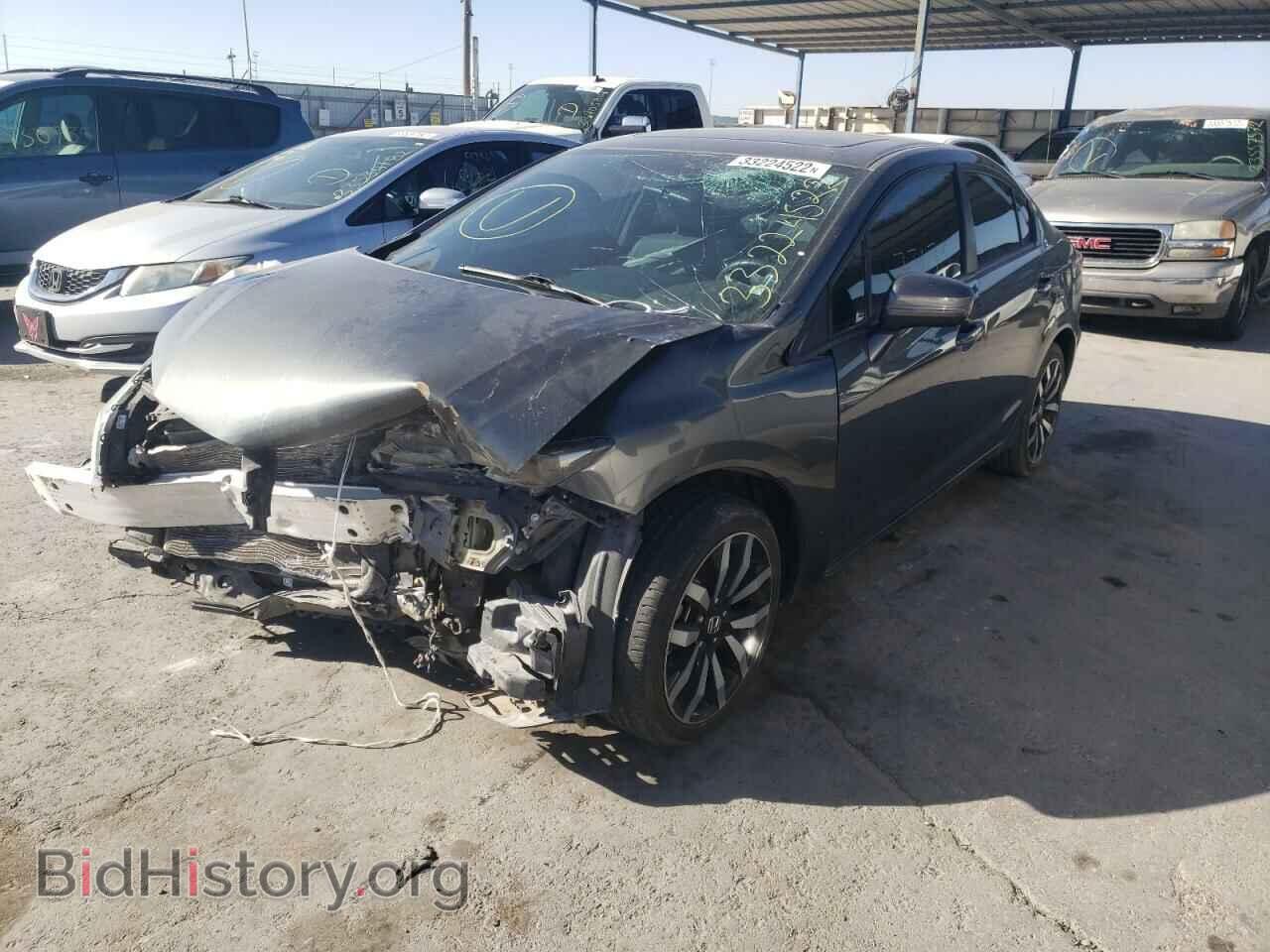 2015 HONDA CIVIC - VIN: 2HGFB2F94FH514865 - Фото 2