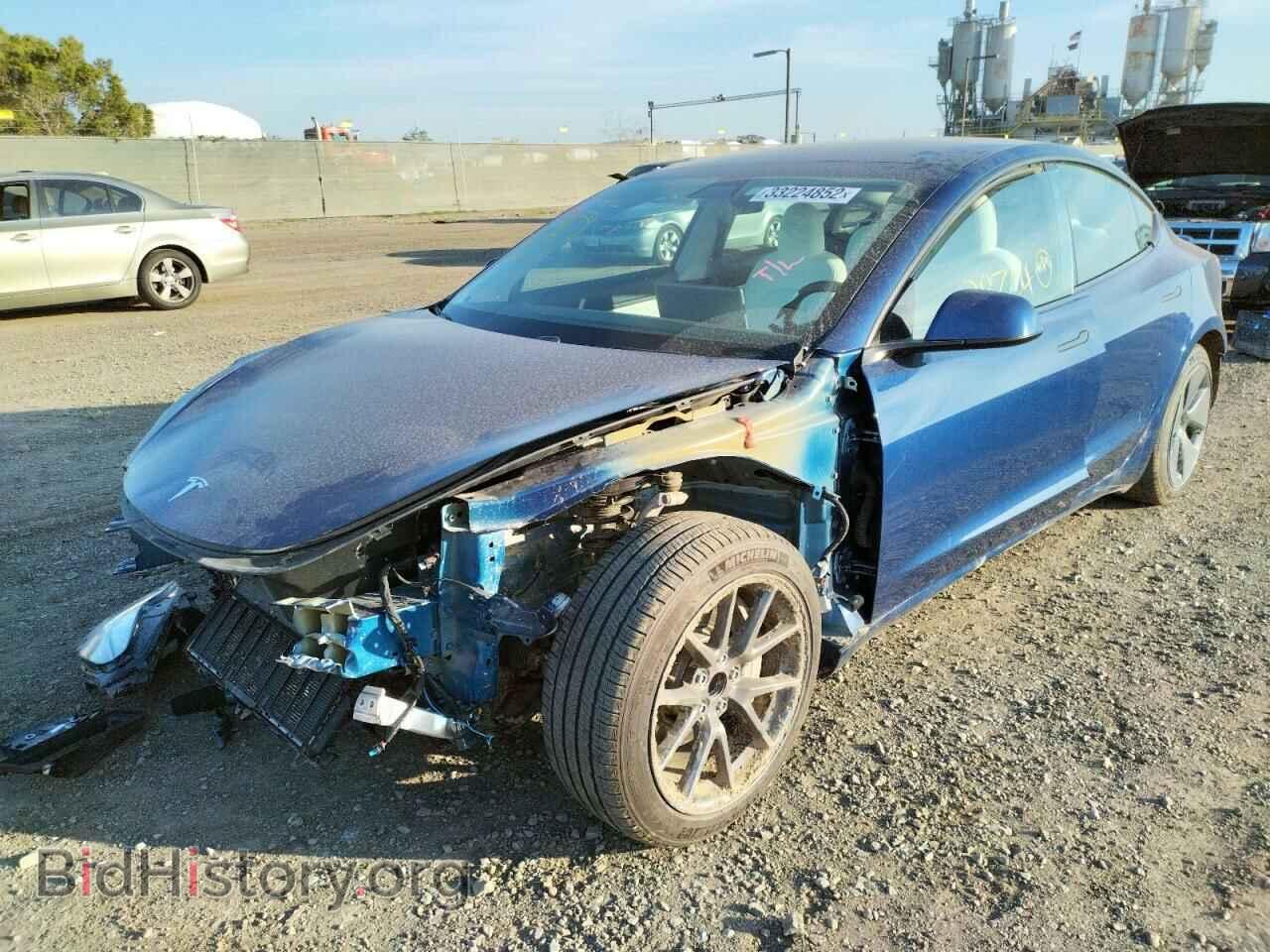 2021 TESLA MODEL 3 - VIN: 5YJ3E1EA1MF938733 - Photo 2