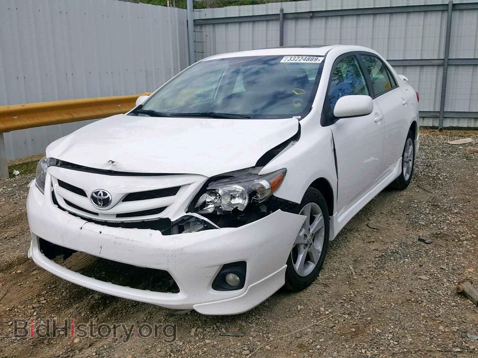 2012 TOYOTA COROLLA BA - VIN: 2T1BU4EE0CC900691 - Фото 2