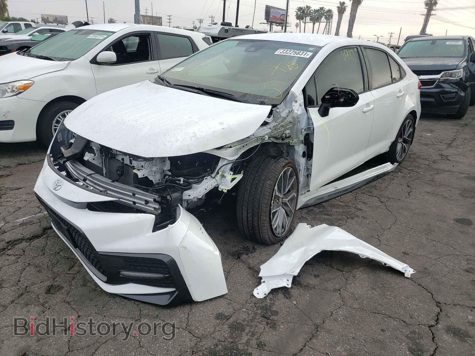 2021 TOYOTA COROLLA - VIN: 5YFS4MCE6MP064180 - Фото 2