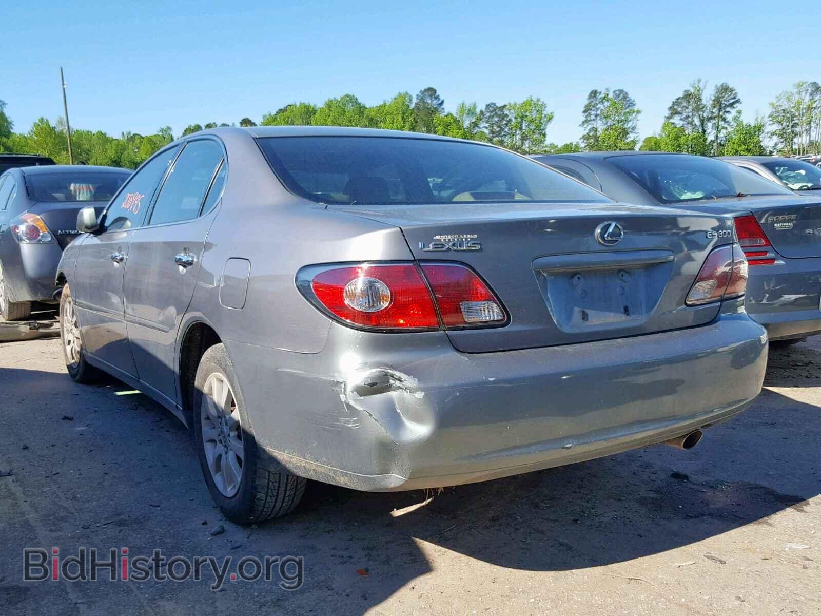 2003 LEXUS ES300 - VIN: JTHBF30G330121114 - Фото 3