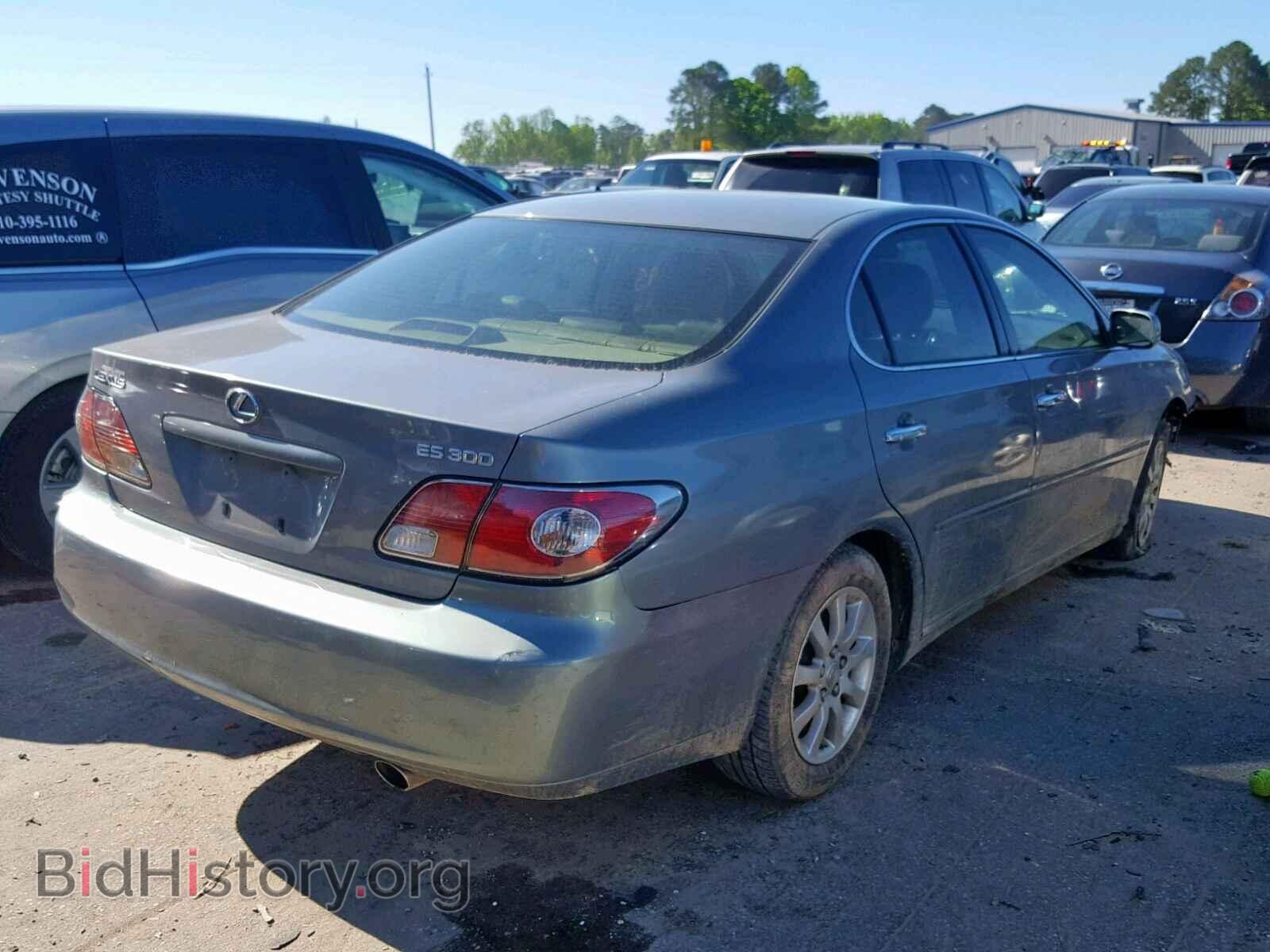 2003 LEXUS ES300 - VIN: JTHBF30G330121114 - Фото 4