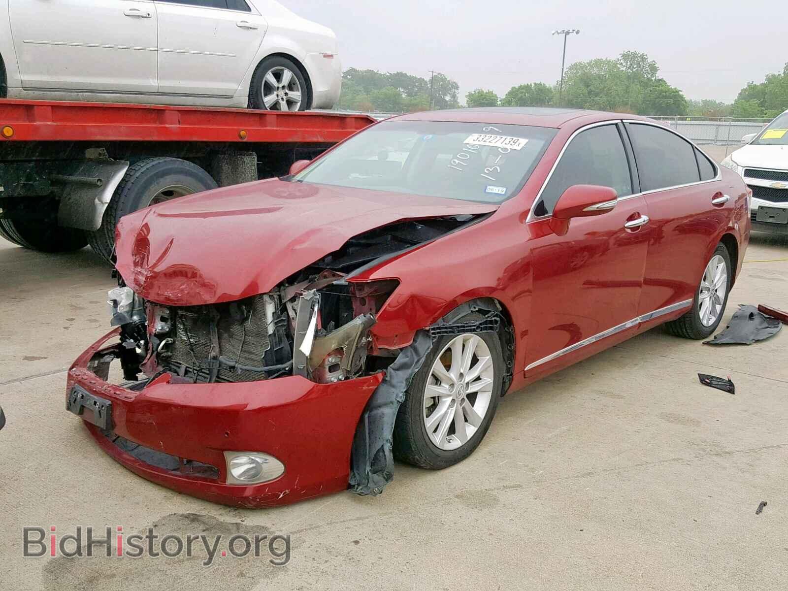 2010 LEXUS ES350 - VIN: JTHBK1EG0A2380525 - Фото 2