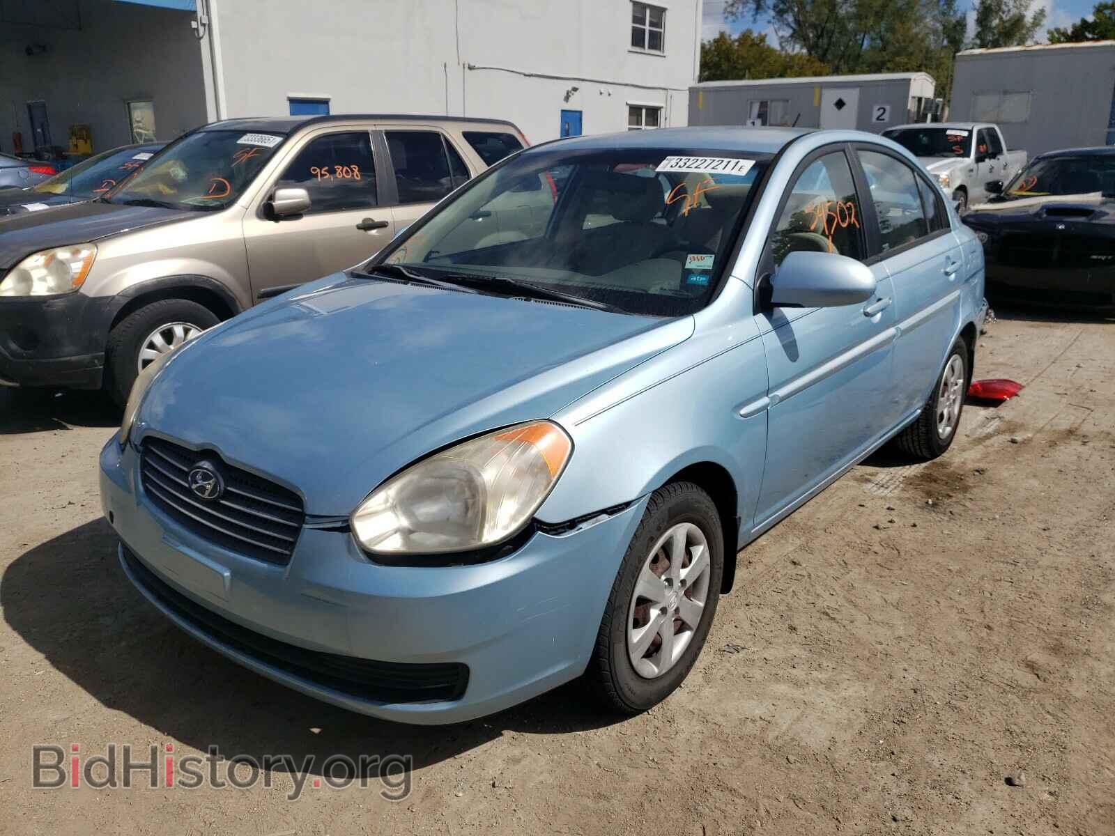 2008 HYUNDAI ACCENT - VIN: KMHCN46C08U197596 - Фото 2