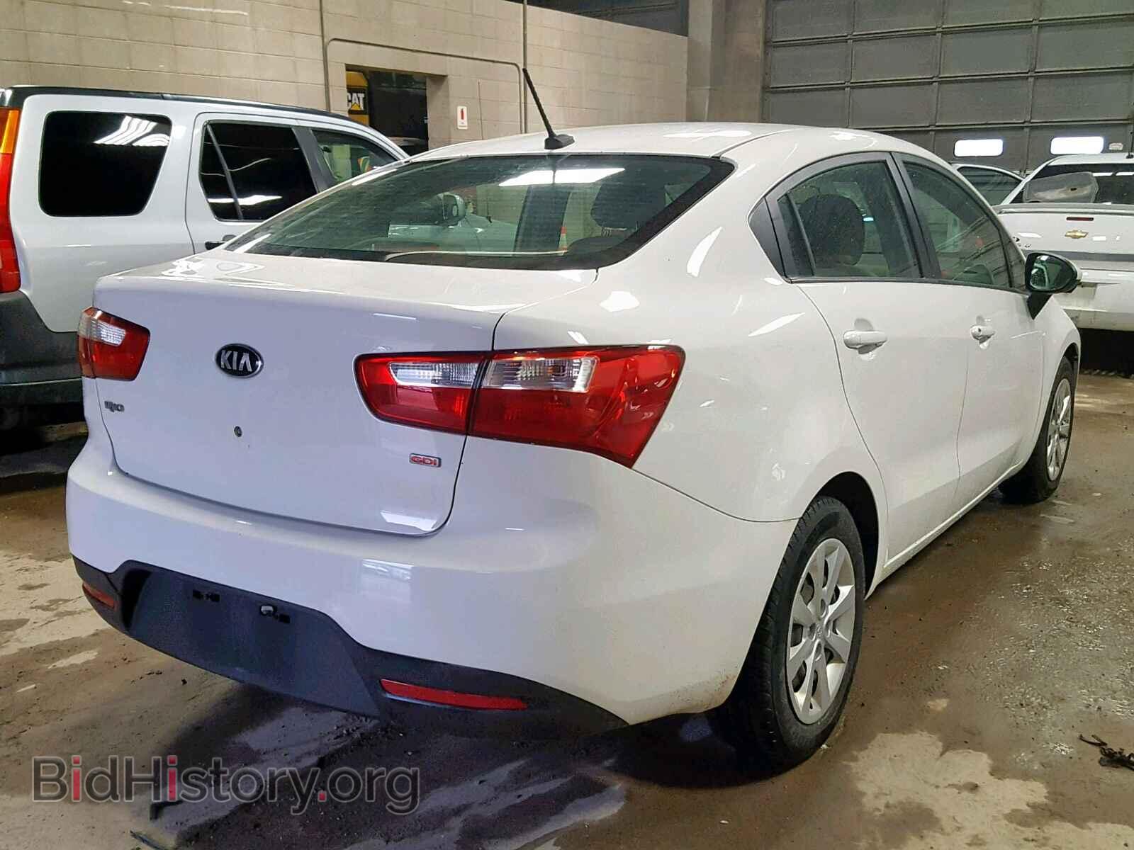 2013 KIA RIO - VIN: KNADM4A3XD6275736 - Фото 4