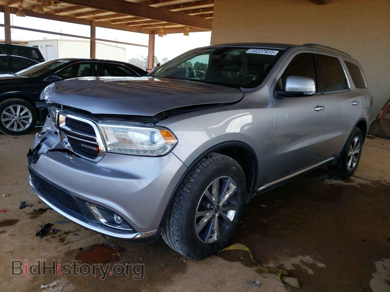 2016 DODGE DURANGO - VIN: 1C4RDHDG1GC322253 - Фото 2