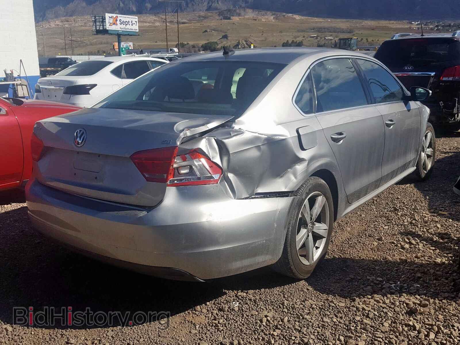 2012 VOLKSWAGEN PASSAT - VIN: 1VWBP7A32CC065728 - Фото 4
