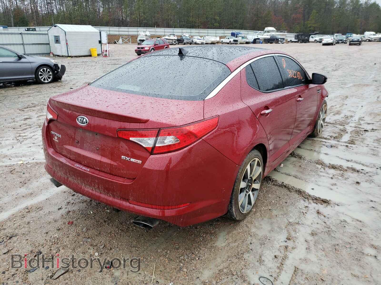 2012 KIA OPTIMA - VIN: 5XXGR4A65CG045355 - Фото 4