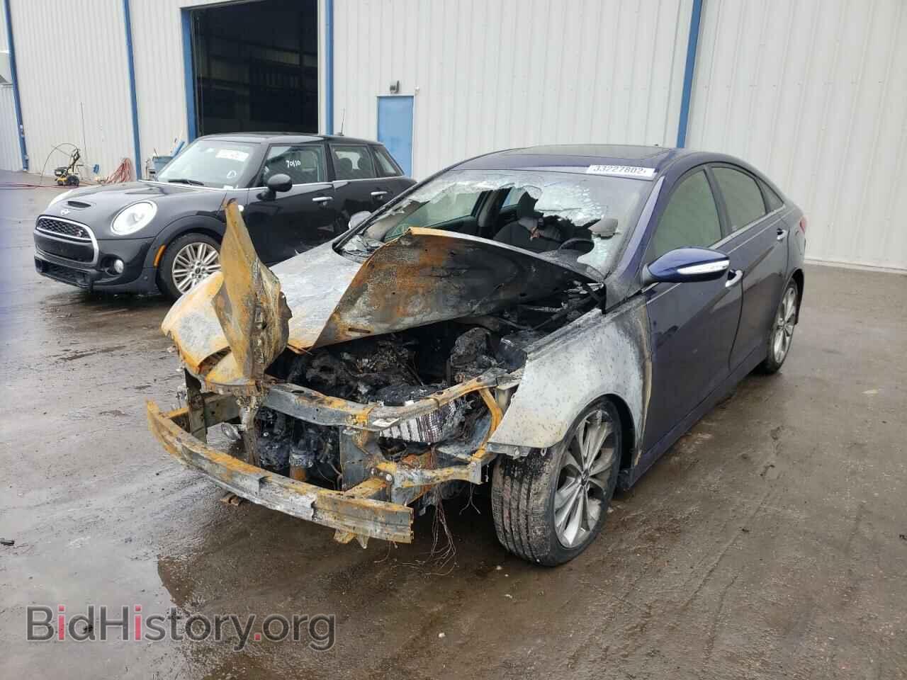 2014 HYUNDAI SONATA - VIN: 5NPEC4AC1EH854440 - Фото 2
