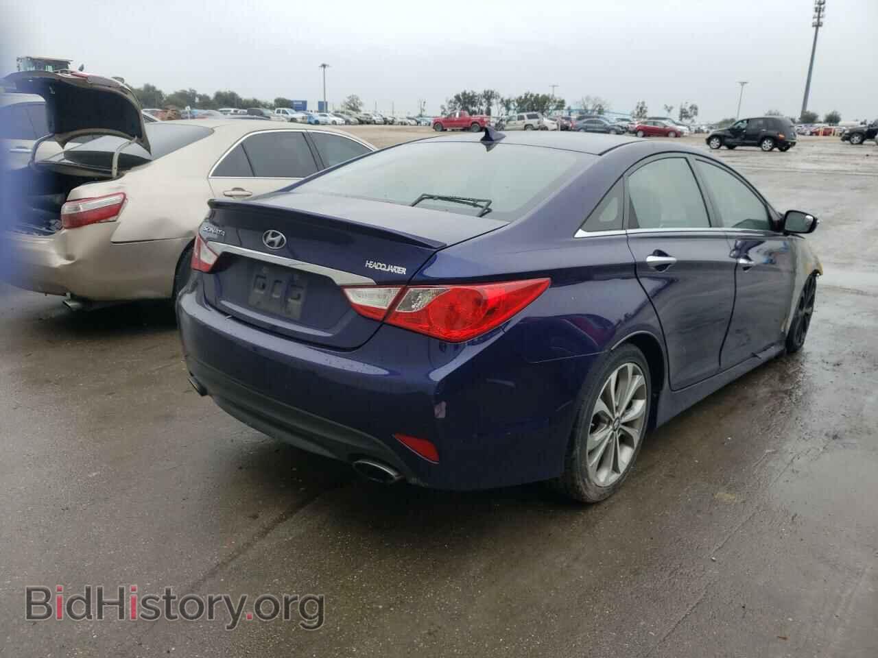 2014 HYUNDAI SONATA - VIN: 5NPEC4AC1EH854440 - Фото 4