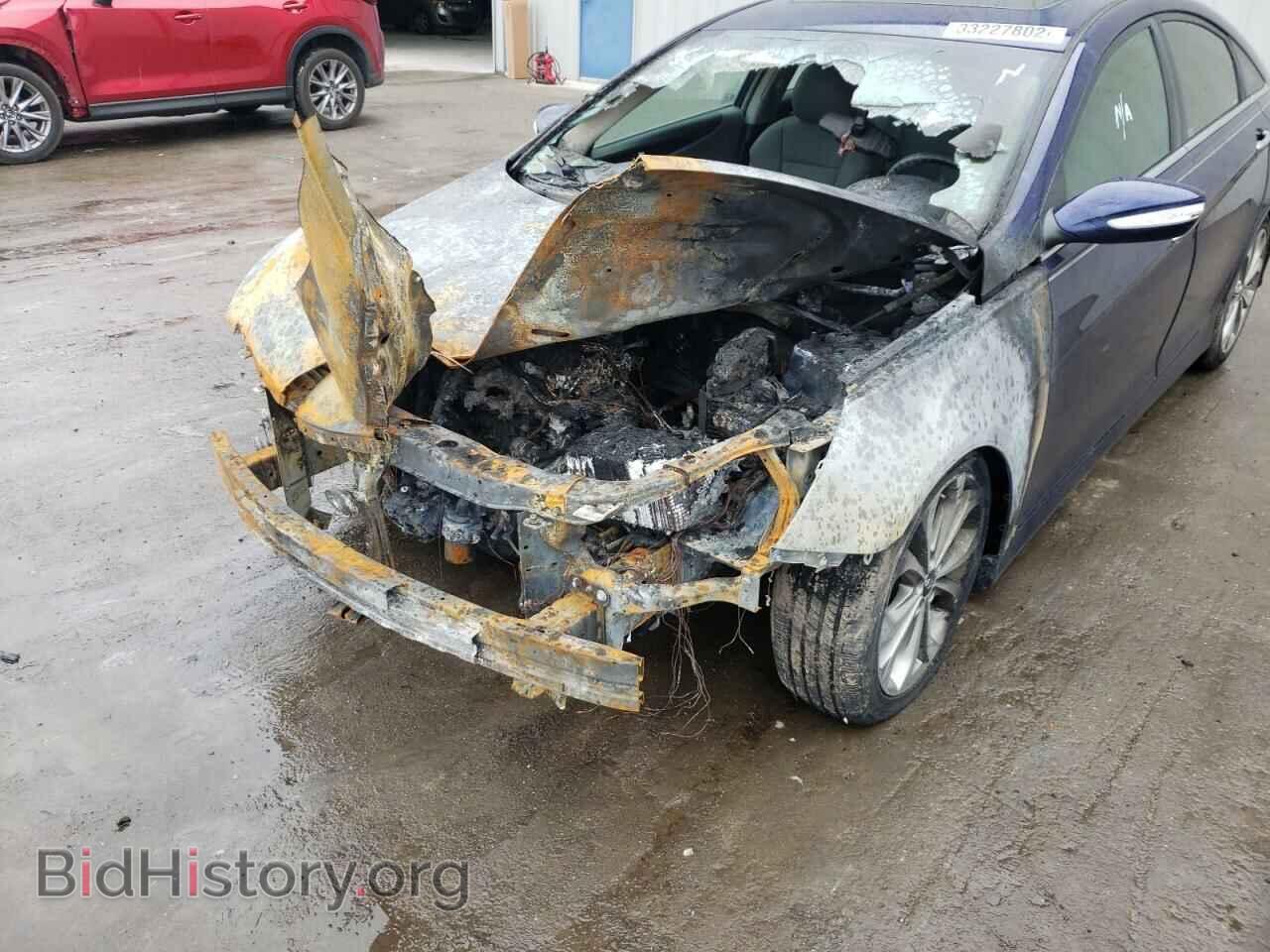 2014 HYUNDAI SONATA - VIN: 5NPEC4AC1EH854440 - Фото 9