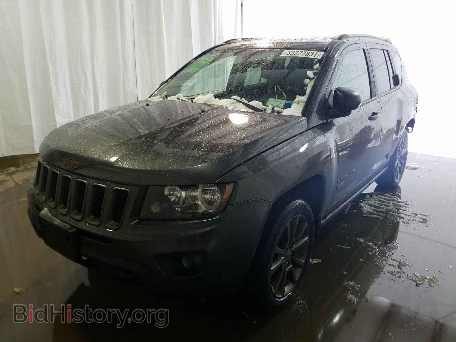 2016 JEEP COMPASS - VIN: 1C4NJDBB7GD729883 - Фото 2