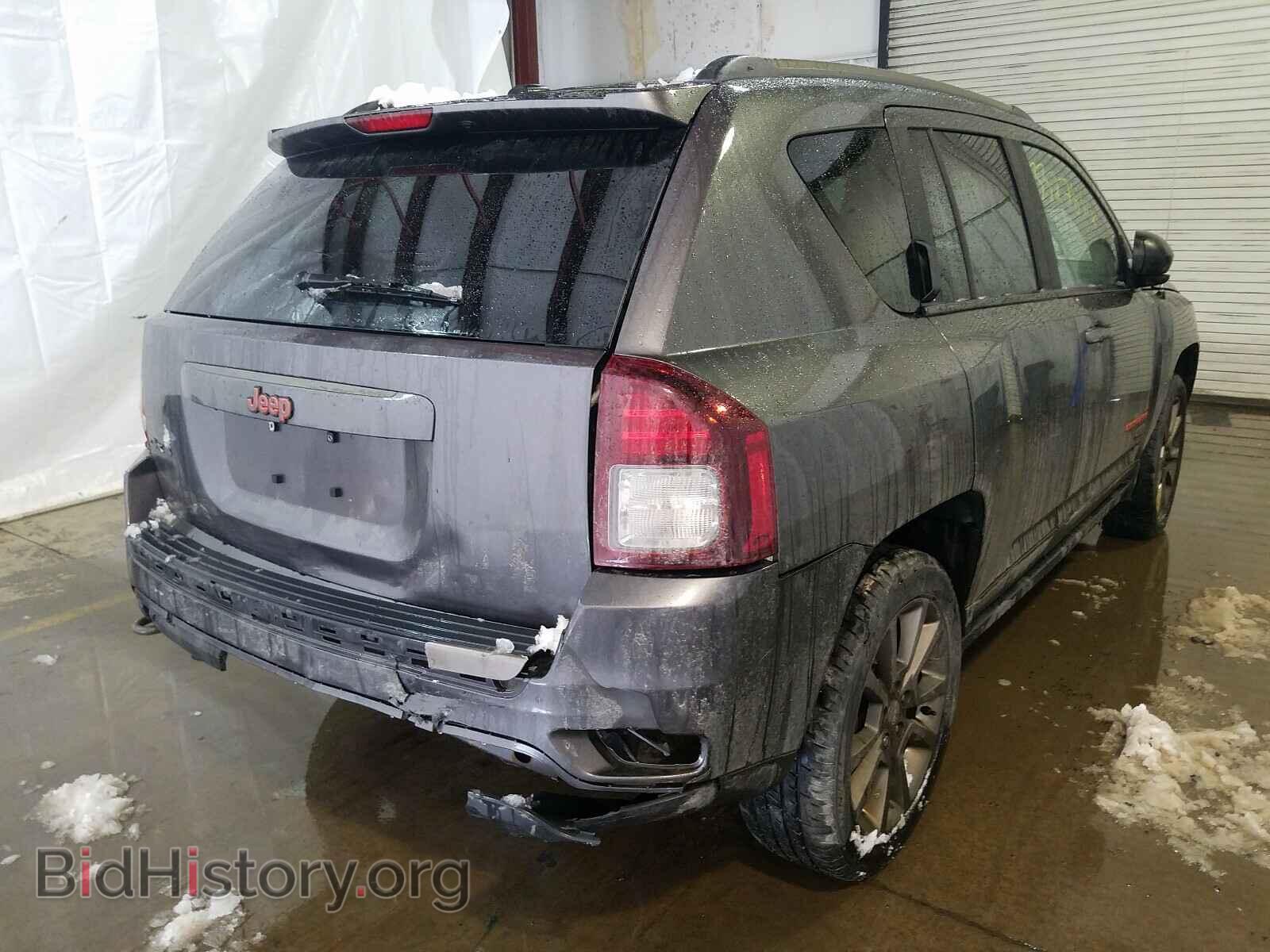 2016 JEEP COMPASS - VIN: 1C4NJDBB7GD729883 - Фото 4
