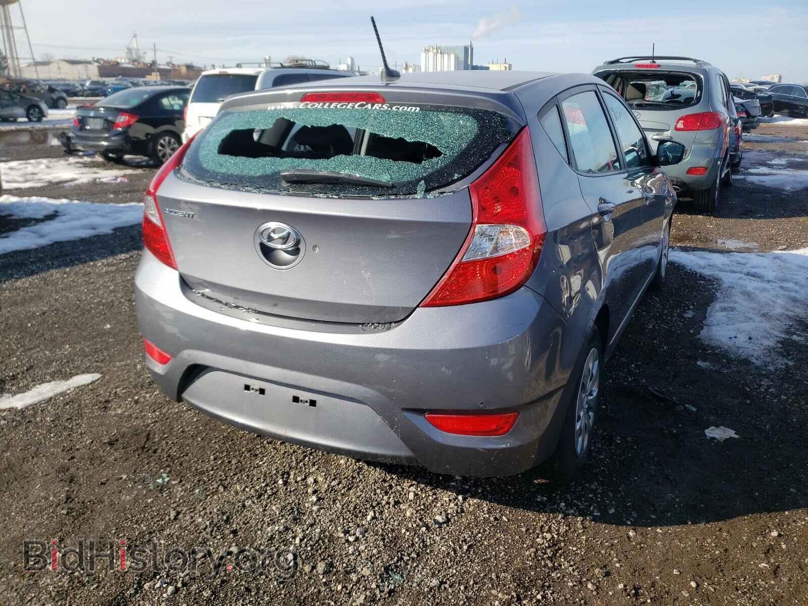 2017 HYUNDAI ACCENT - VIN: KMHCT5AEXHU302262 - Фото 4