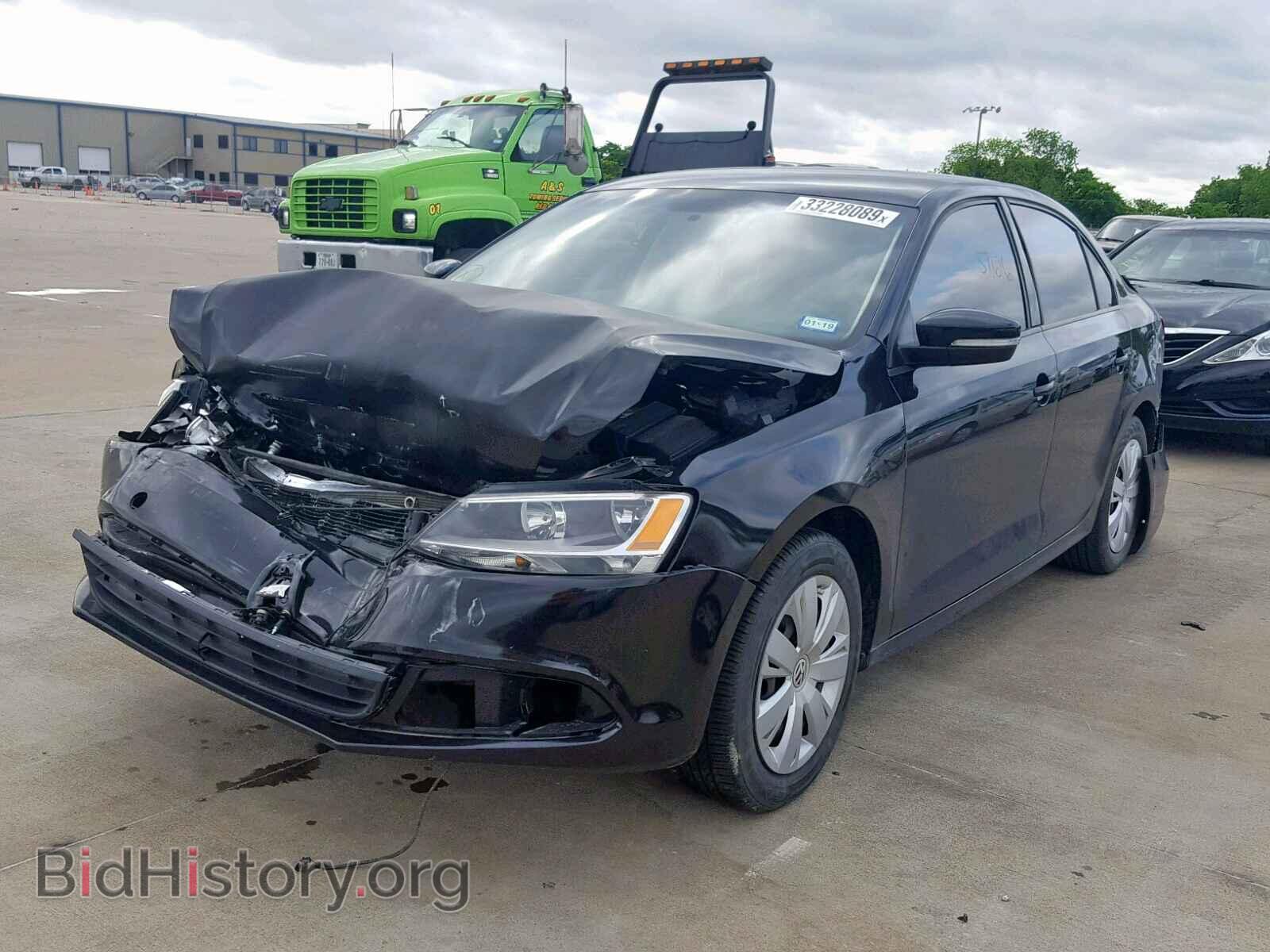 2014 VOLKSWAGEN JETTA - VIN: 3VWD07AJ8EM388162 - Фото 2