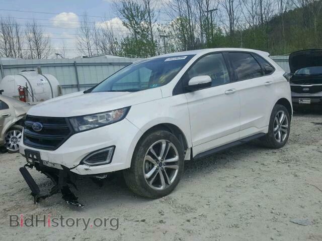 2015 FORD EDGE - VIN: 2FMTK4AP8FBB10839 - Фото 2
