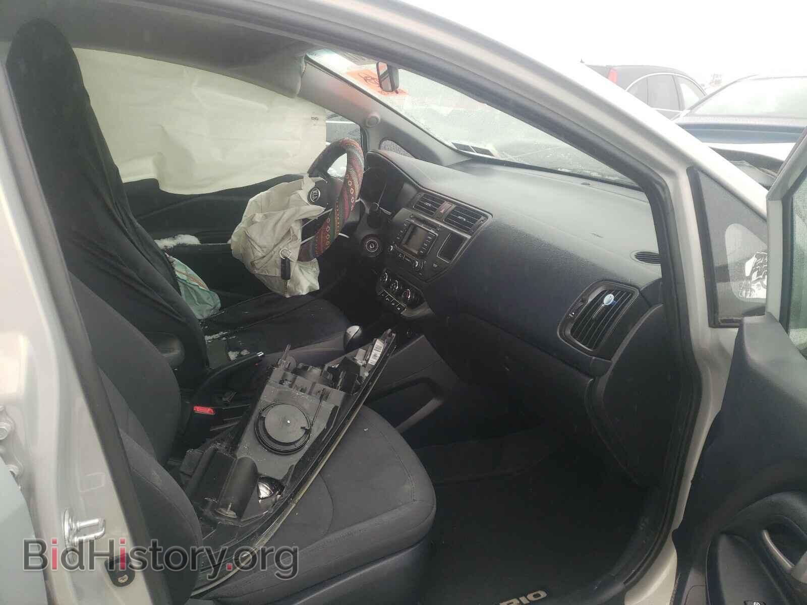 2012 KIA RIO - VIN: KNADN5A3XC6032445 - Фото 5