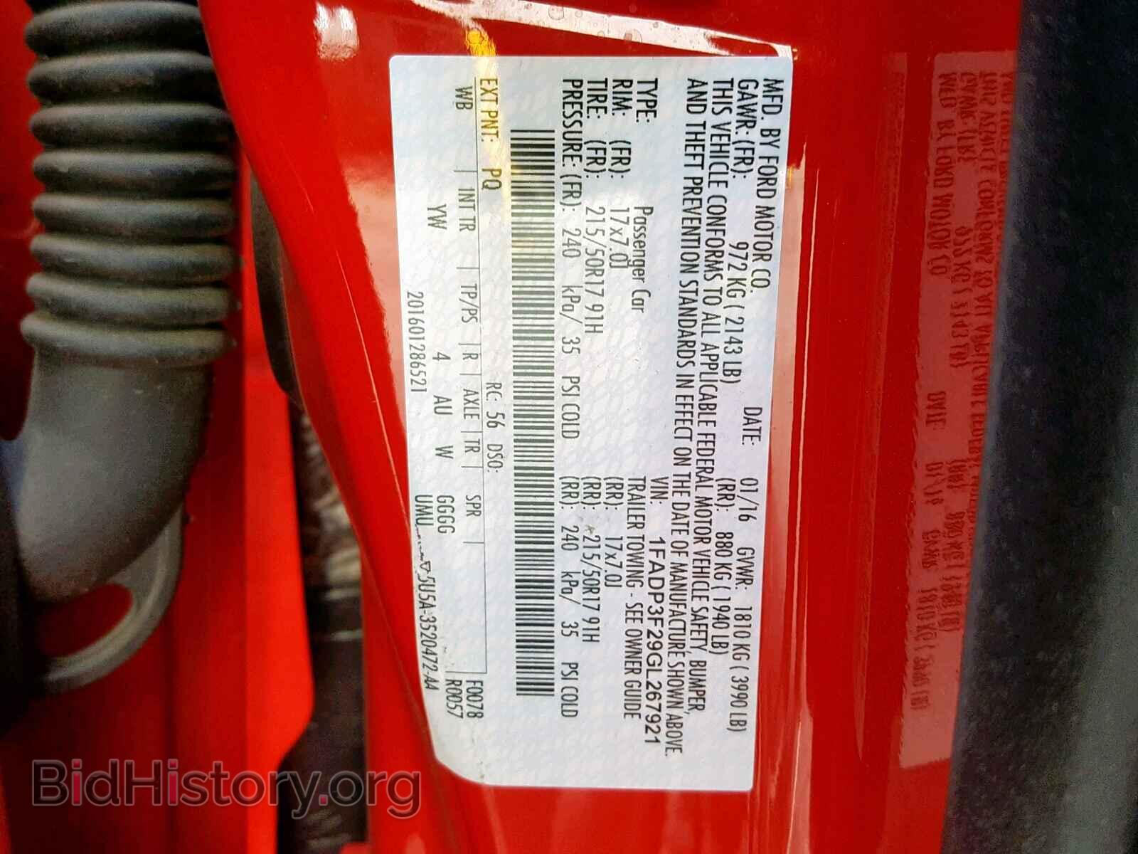 2016 FORD FOCUS SE - VIN: 1FADP3F29GL267921 - Photo 10