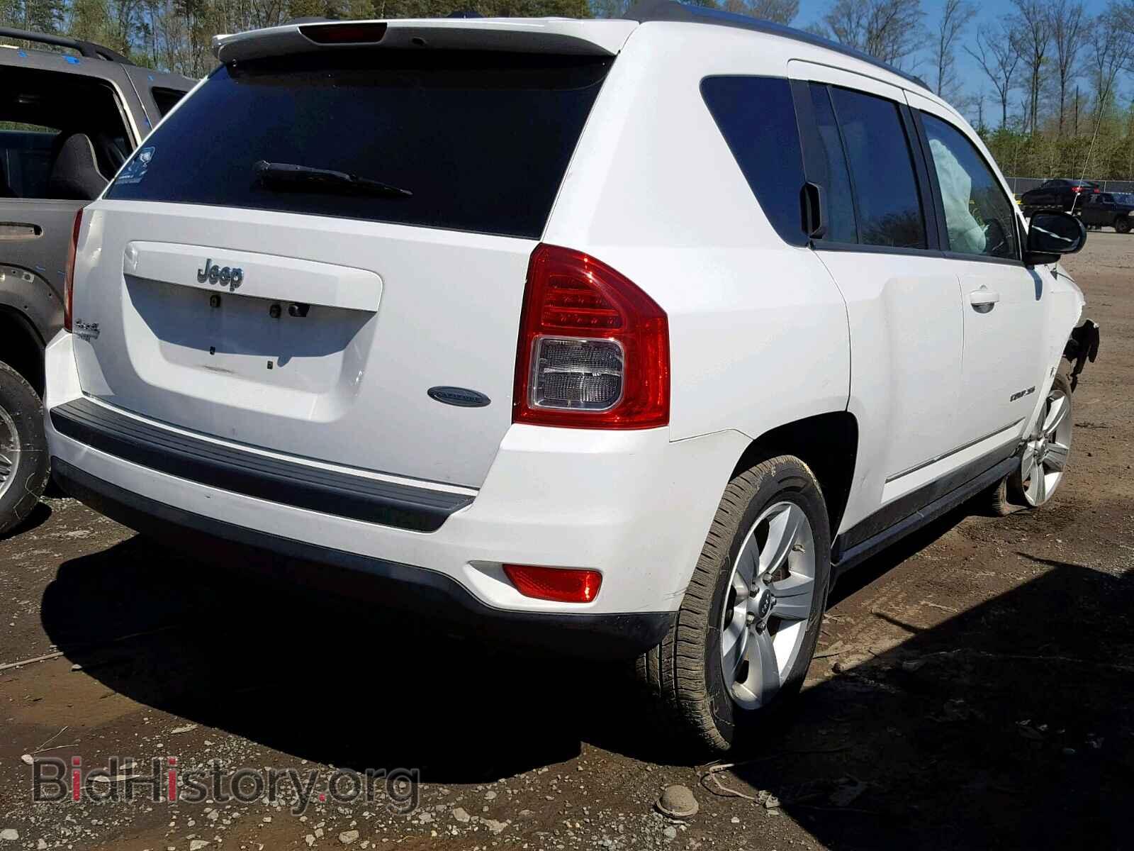 2012 JEEP COMPASS LA - VIN: 1C4NJDEB1CD514246 - Фото 4