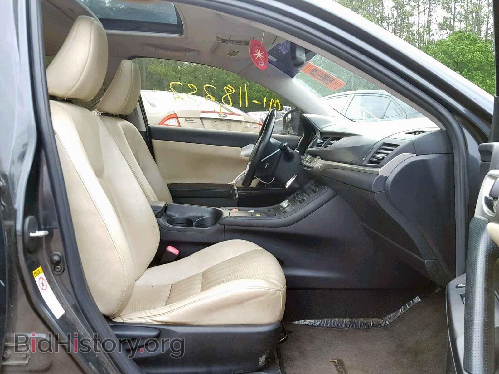 2011 LEXUS CT 200 - VIN: JTHKD5BH5B2019310 - Фото 5