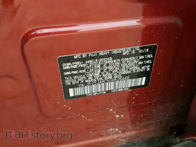 2016 SUBARU FORESTER - VIN: JF2SJABC5GH526446 - Фото 10