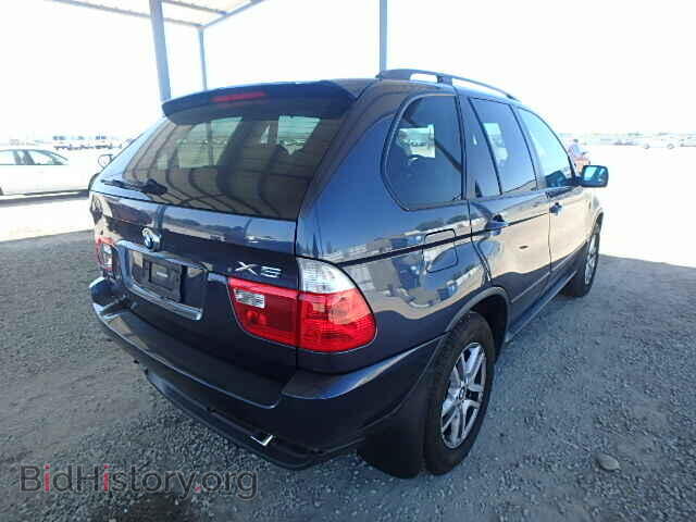 2005 BMW X5 - VIN: 5UXFA13545LY12877 - Фото 4