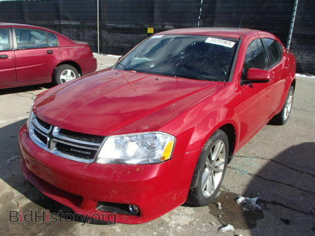 2011 DODGE AVENGER - VIN: 1B3BD1FG1BN512252 - Фото 2
