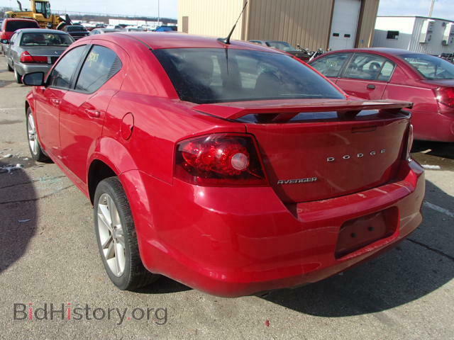 2011 DODGE AVENGER - VIN: 1B3BD1FG1BN512252 - Фото 3