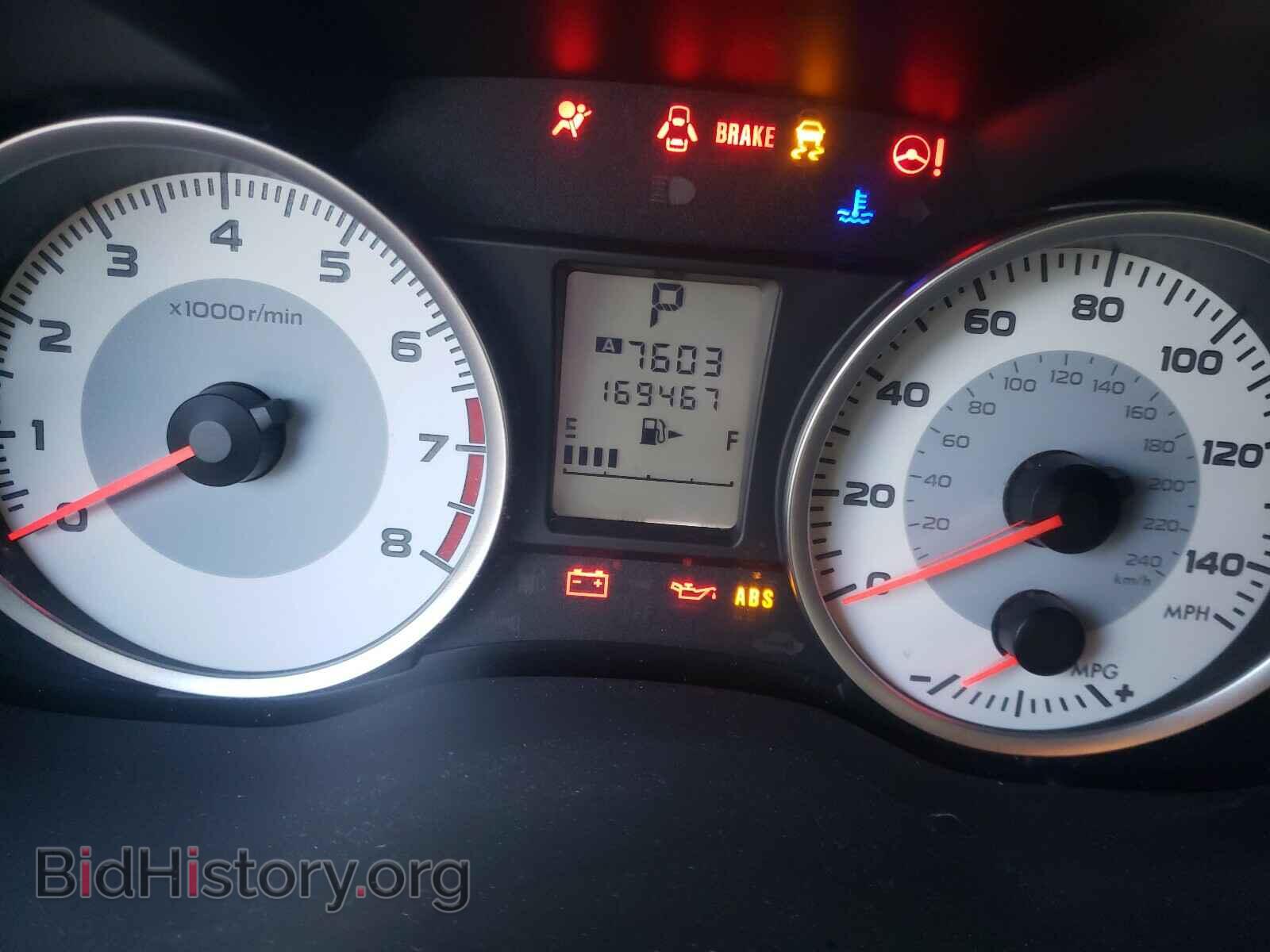 2012 SUBARU IMPREZA - VIN: JF1GPAL64CH238428 - Фото 8