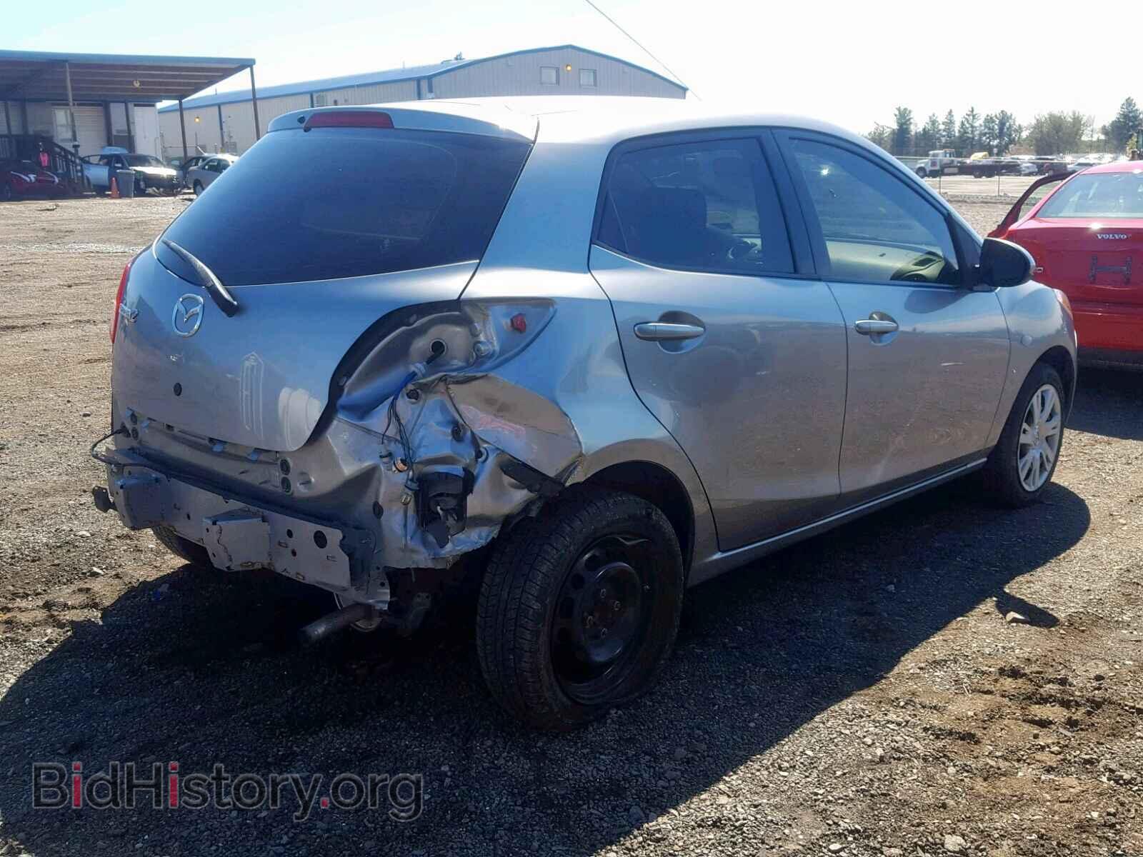 2014 MAZDA 2 - VIN: JM1DE1KY0E0184620 - Фото 4