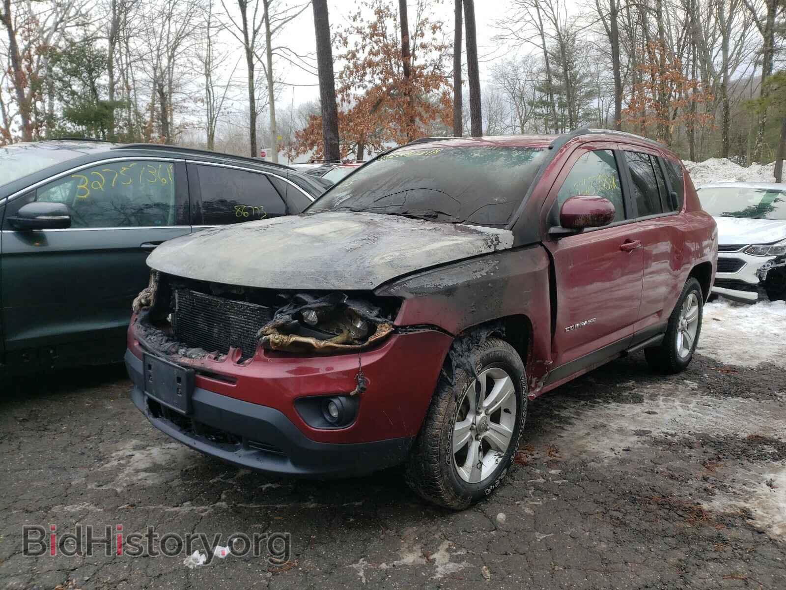 2014 JEEP COMPASS - VIN: 1C4NJDEBXED528830 - Фото 2