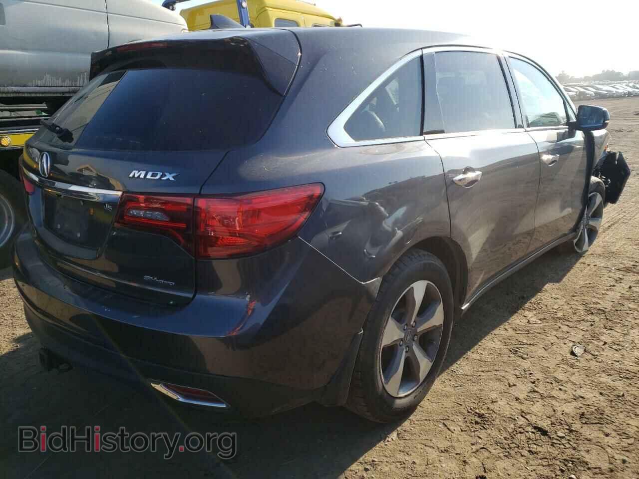 2014 ACURA MDX - VIN: 5FRYD4H29EB036037 - Фото 4