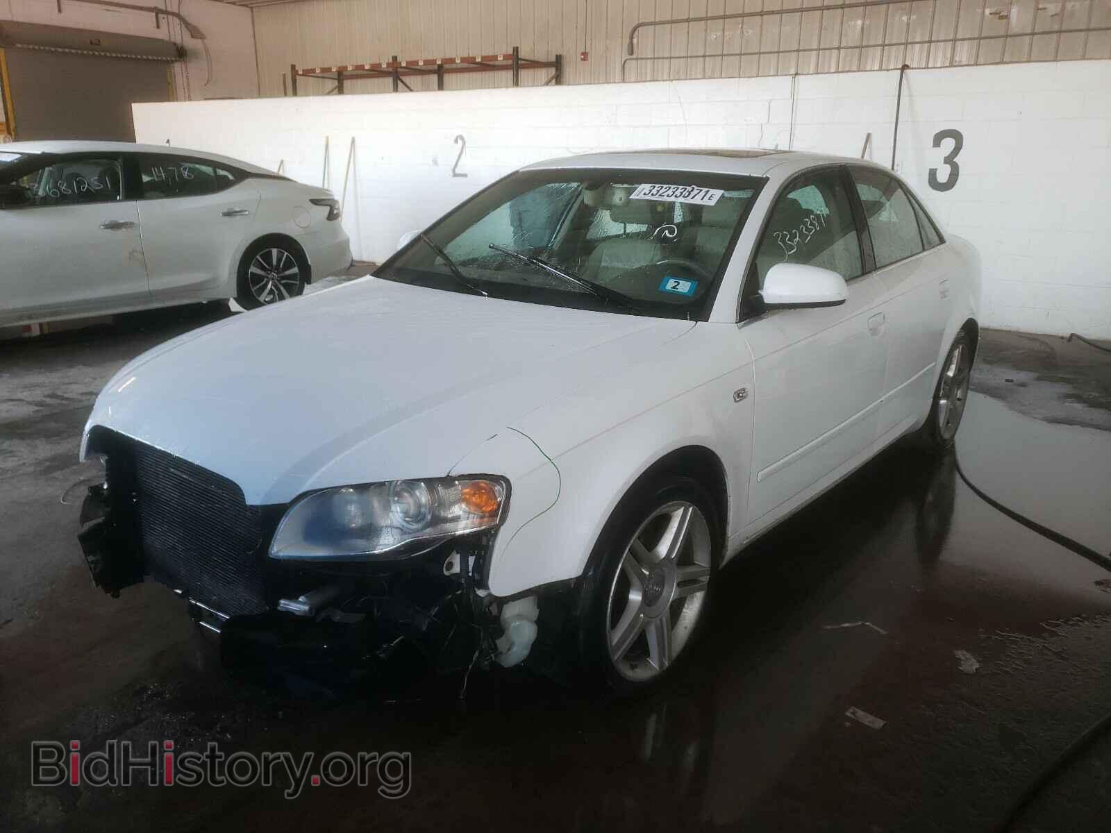 2007 AUDI A4 - VIN: WAUDF78E07A051704 - Фото 2