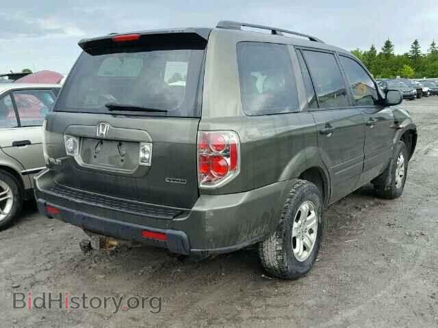2006 HONDA PILOT - VIN: 2HKYF18106H001939 - Фото 4