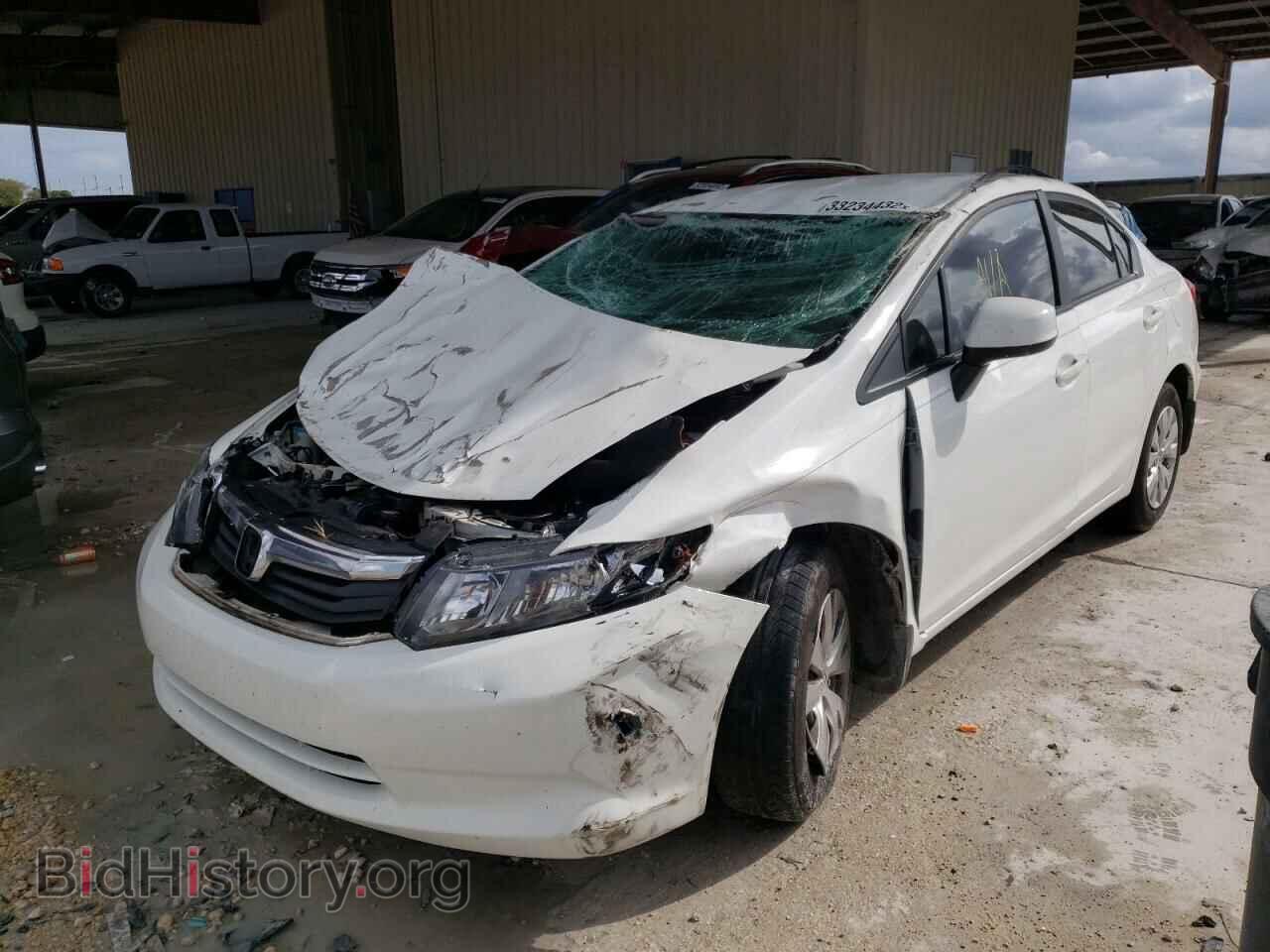2012 HONDA CIVIC - VIN: 19XFB2F56CE089314 - Фото 2