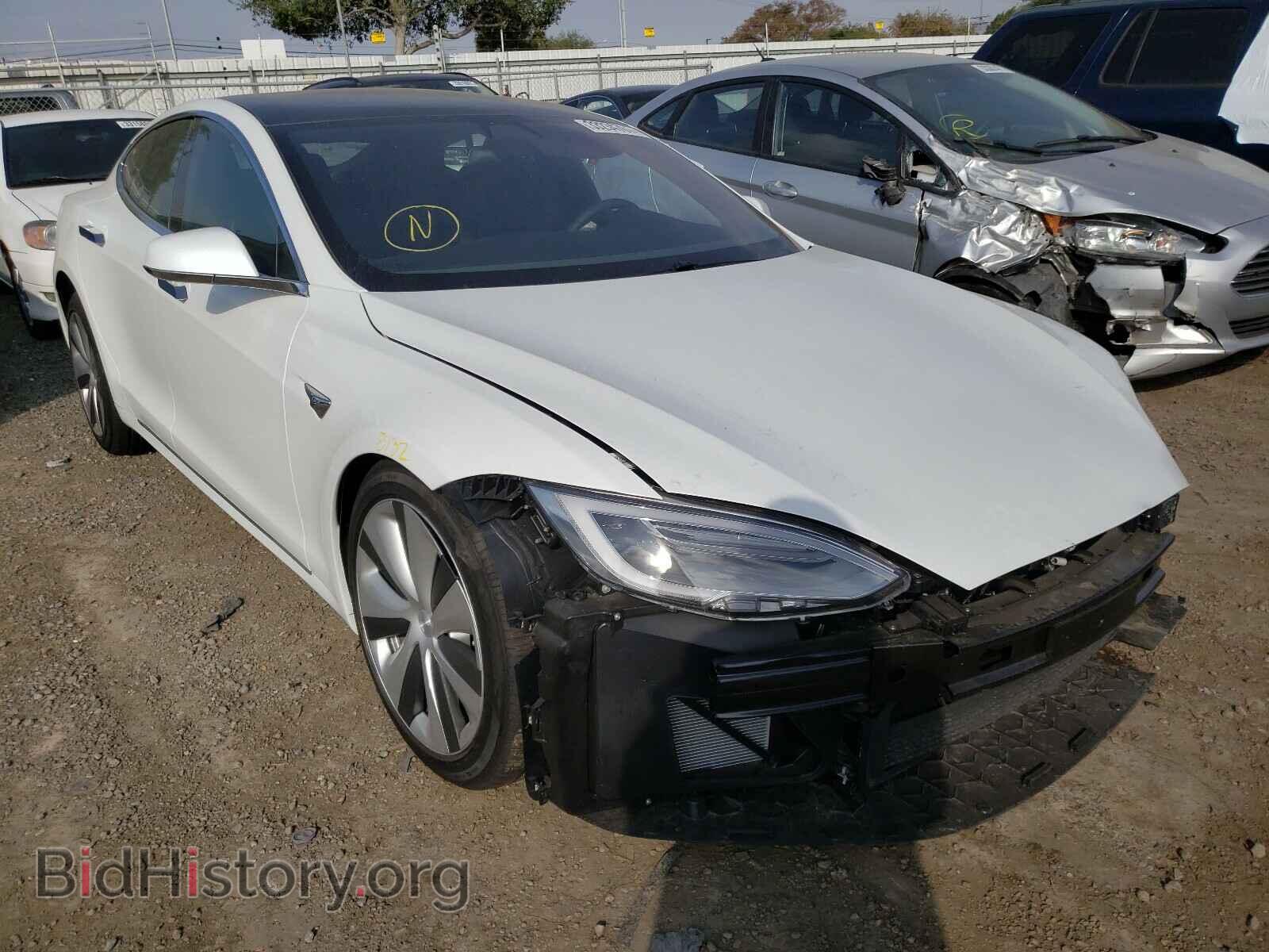 Photo 5YJSA1E24MF425668 - TESLA MODEL S 2021