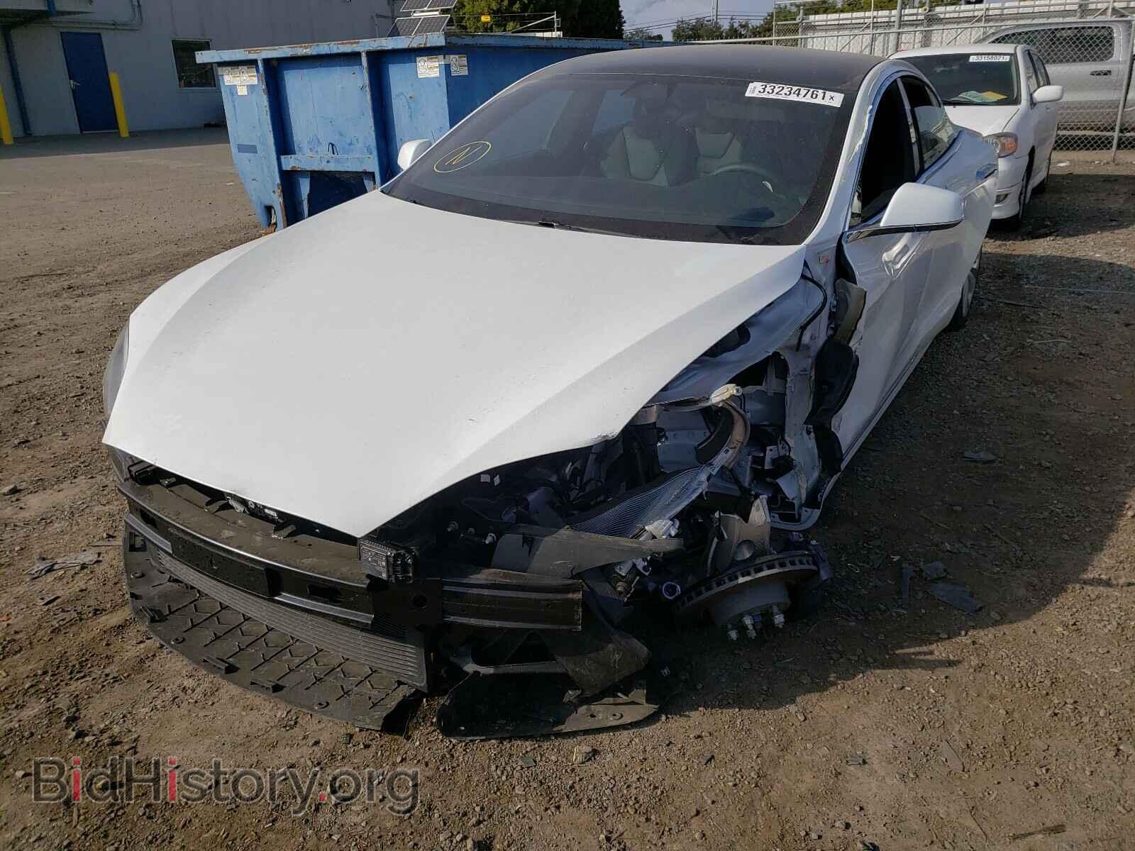 2021 TESLA MODEL S - VIN: 5YJSA1E24MF425668 - Photo 2