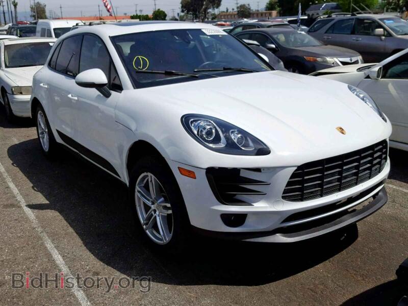 2018 Porsche MACAN (VIN WP1AA2A55JLB11505) — фото 1 из 10, Copart, повреждение: задняя часть