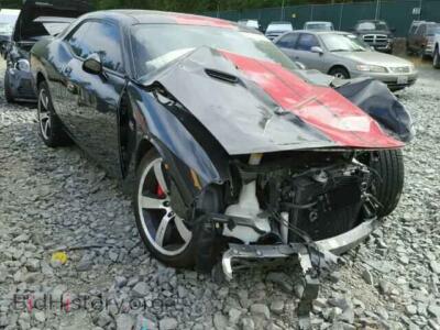 2013 Dodge CHALLENGER, black — VIN 2C3CDYCJ5DH525064, Copart