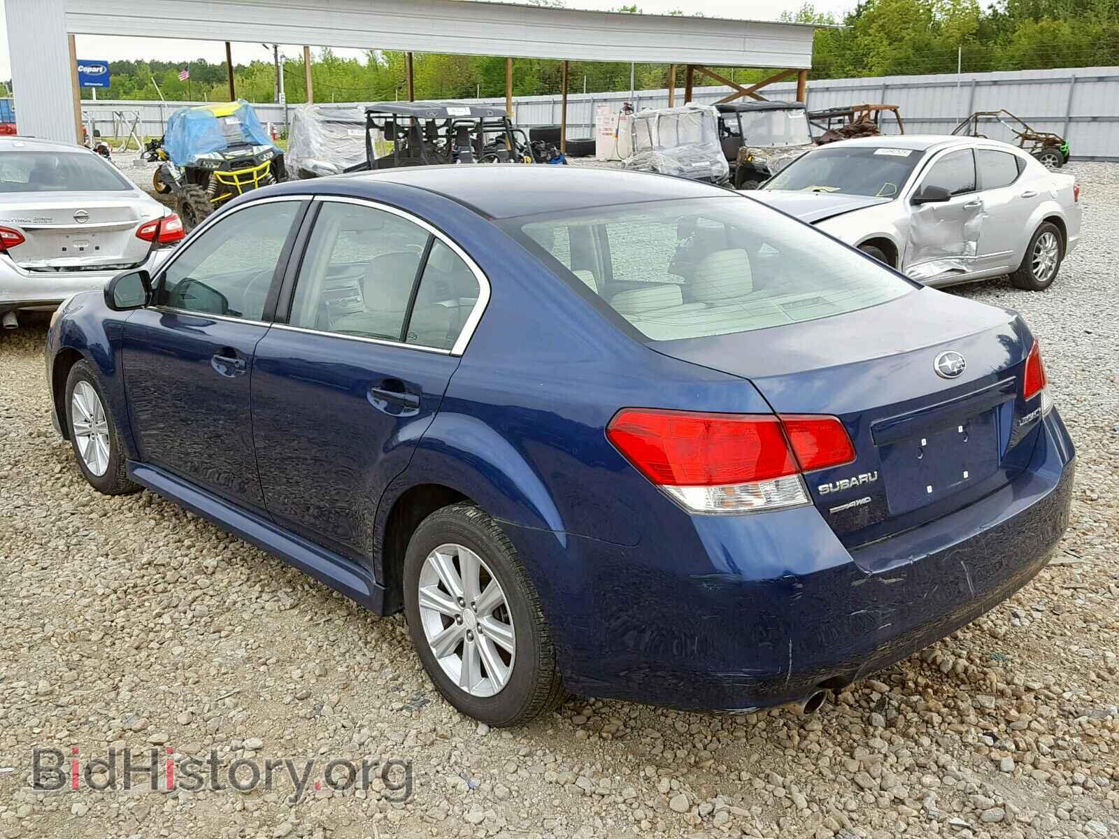 2011 SUBARU LEGACY - VIN: 4S3BMCB62B3226266 - Фото 3