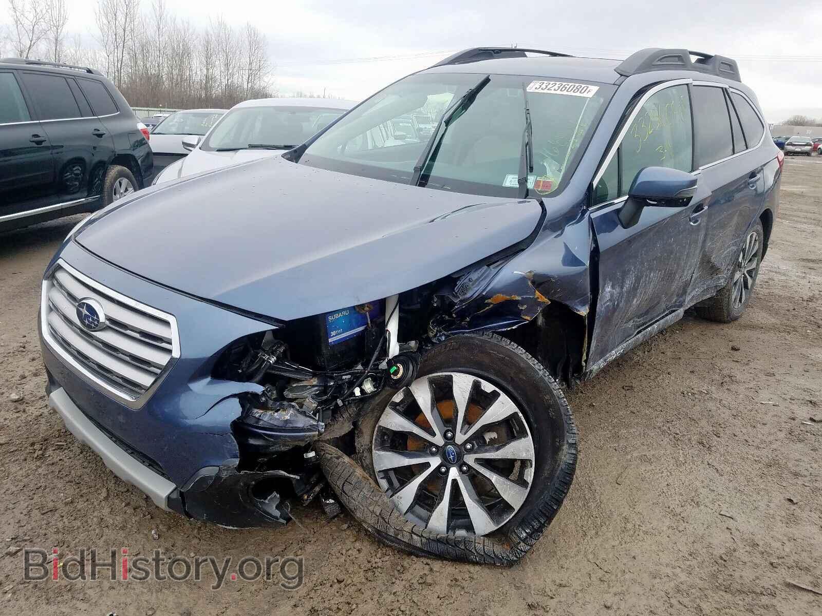 2015 SUBARU OUTBACK - VIN: 4S4BSANCXF3250831 - Фото 2